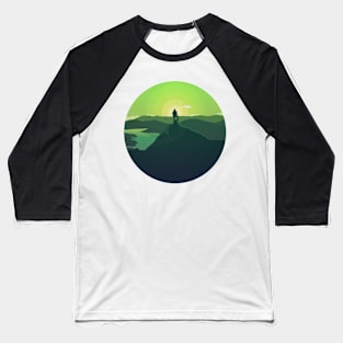 Green Explorer Baseball T-Shirt